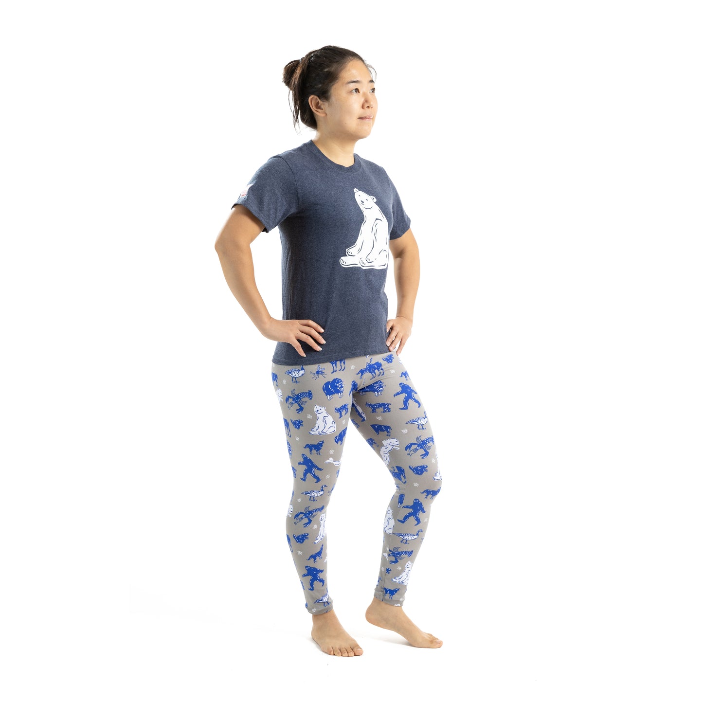 Kids Polar Bear Top Pajamas