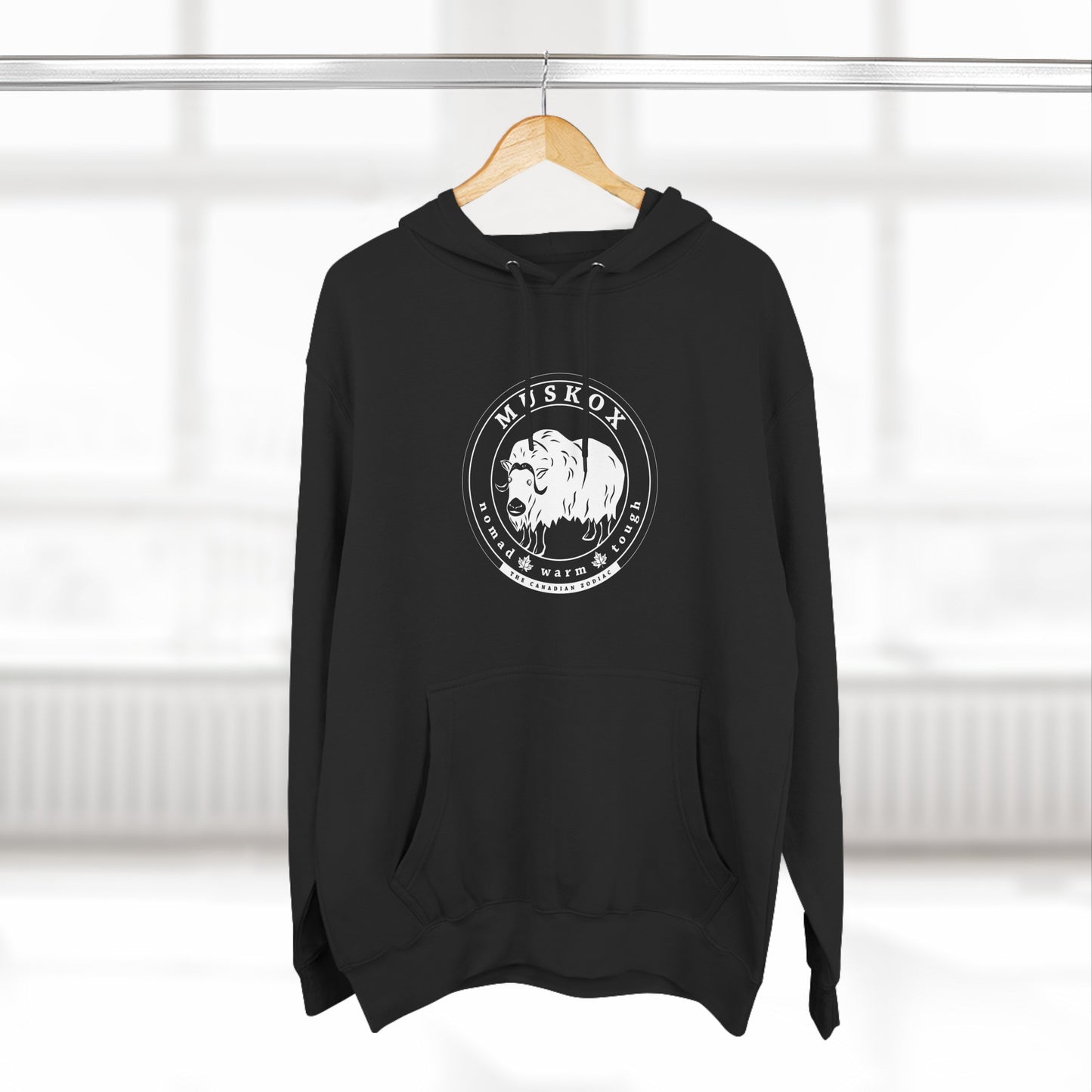 Muskox - Three-Panel Fleece Hoodie