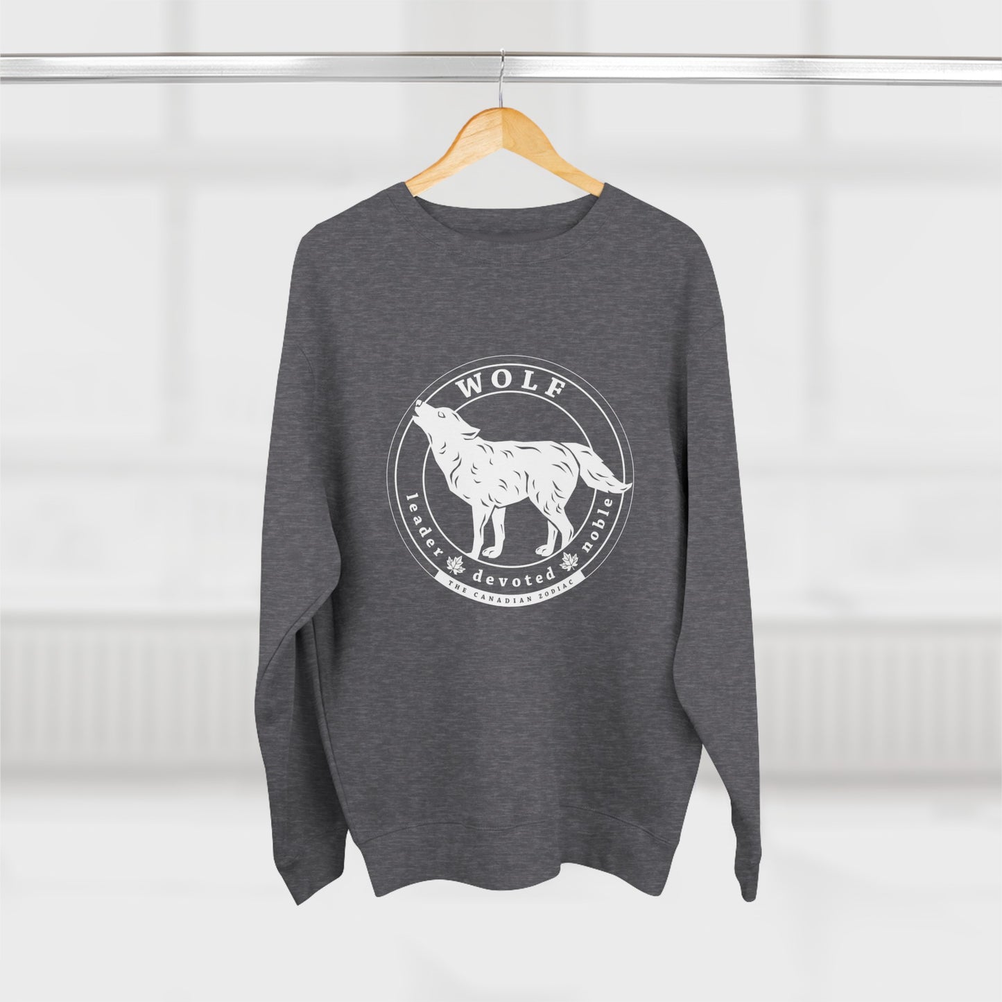 Wolf Unisex Crewneck Sweatshirt