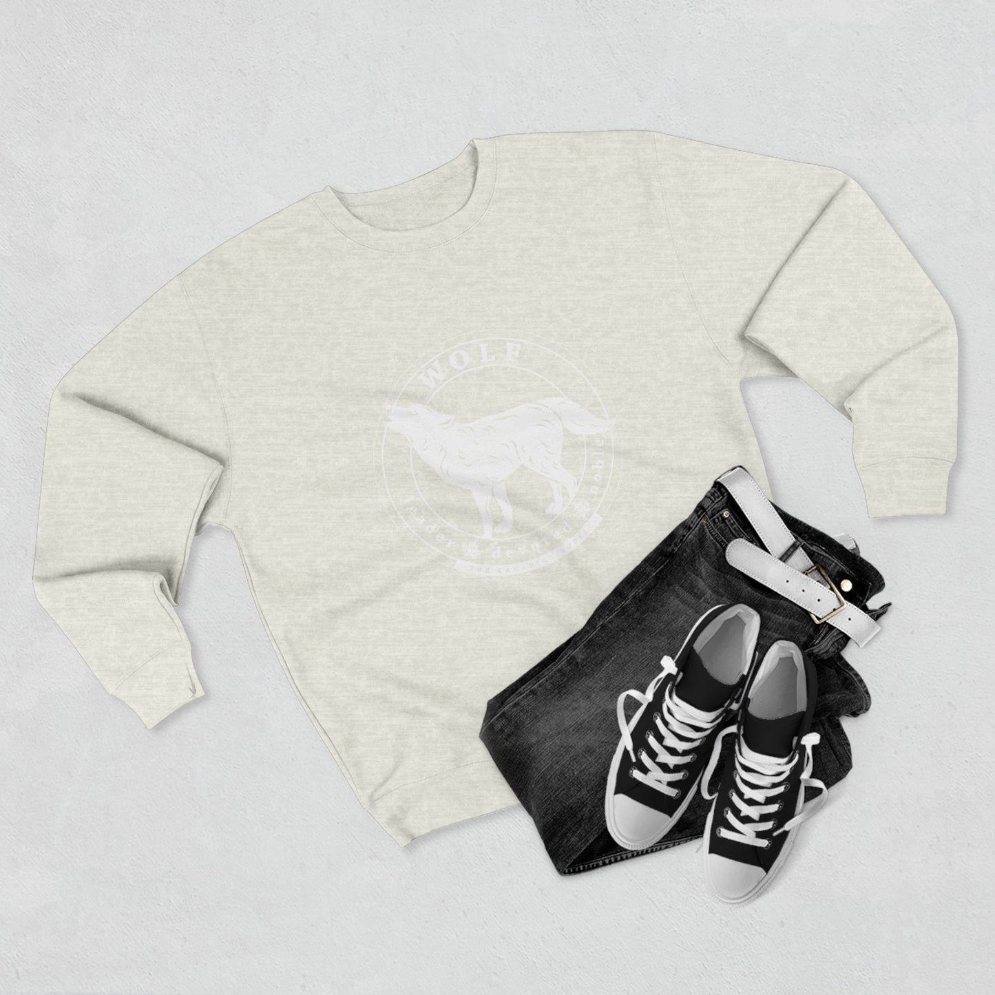 Wolf Unisex Crewneck Sweatshirt