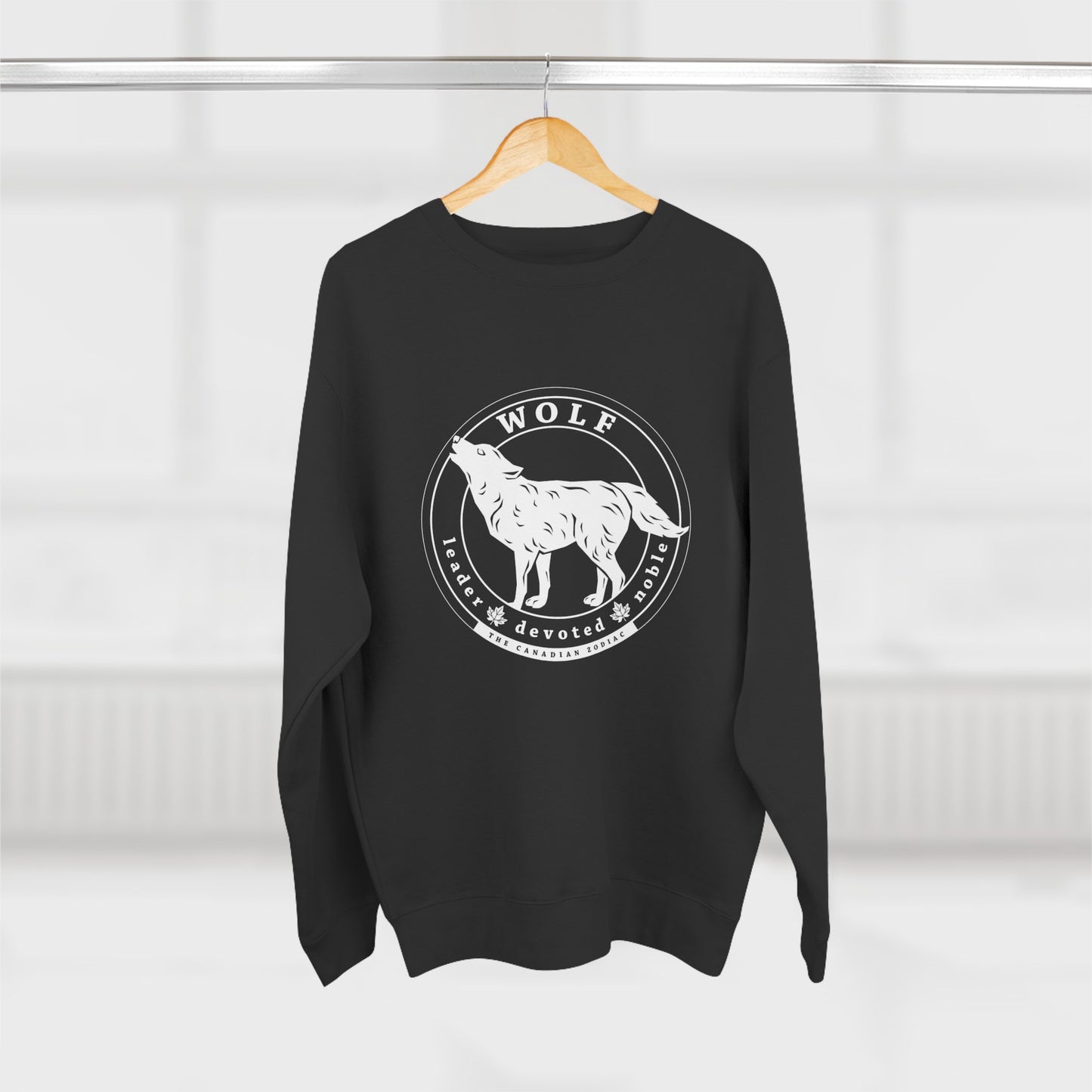 Wolf Unisex Crewneck Sweatshirt