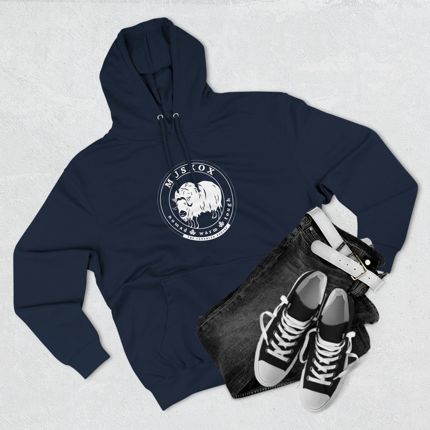 Muskox - Three-Panel Fleece Hoodie