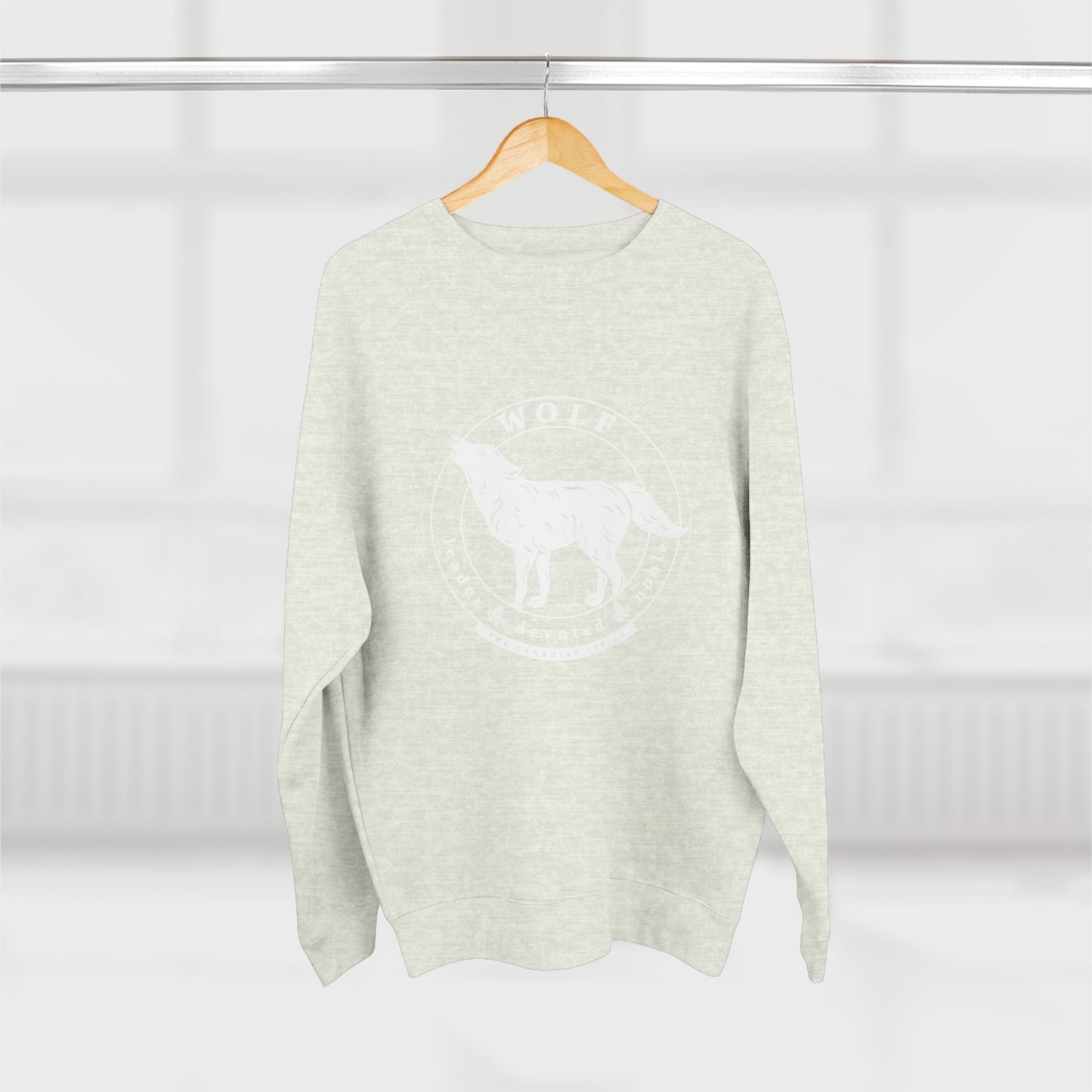 Wolf Unisex Crewneck Sweatshirt